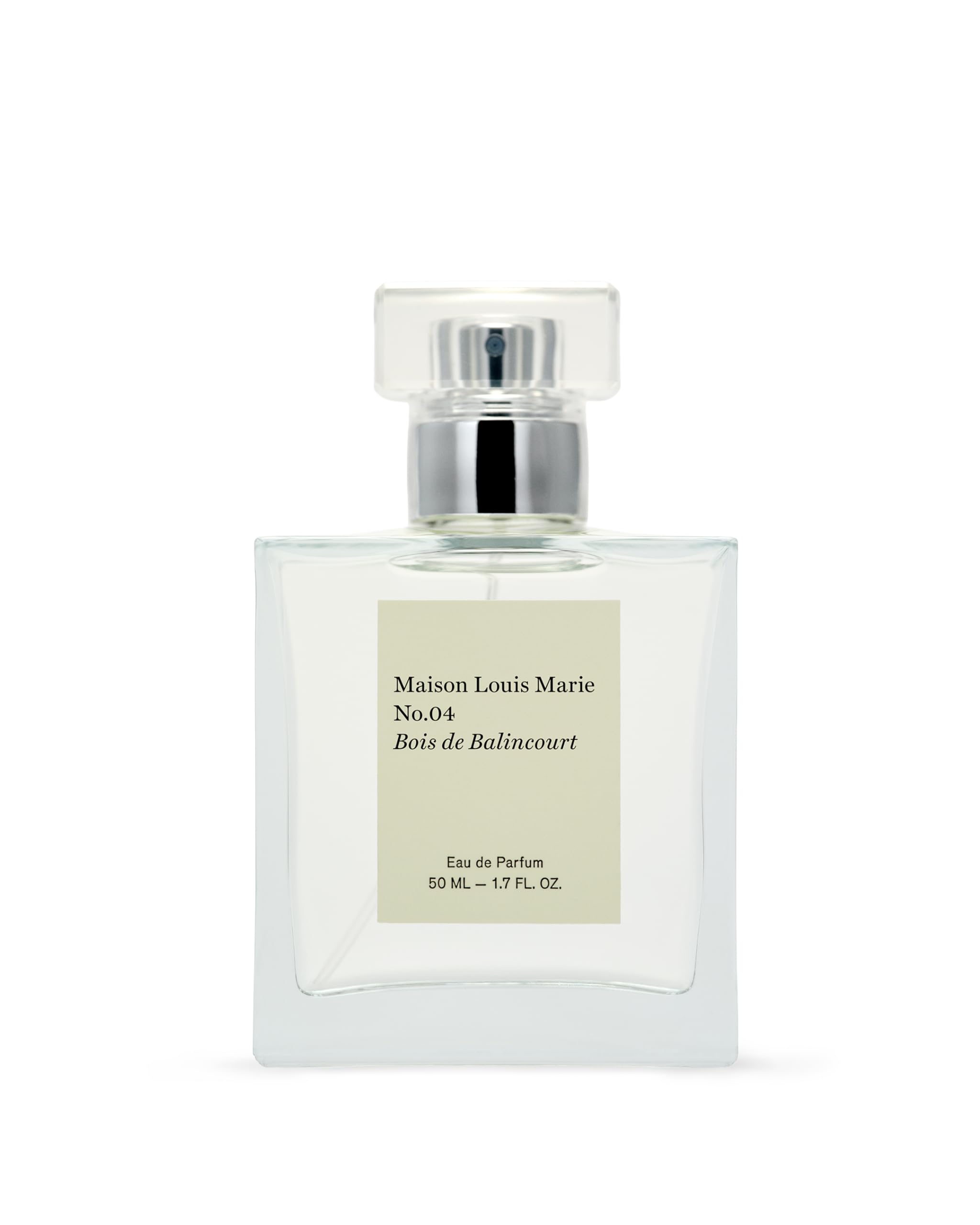Maison Louis Marie No04 Bois de Balincourt, frasco de perfume con aroma amaderado cálido.