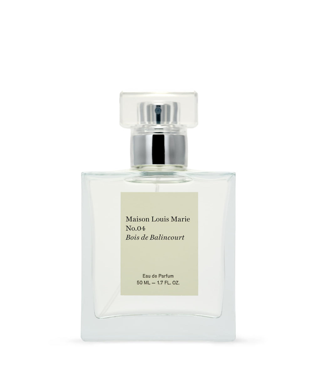 Maison Louis Marie No04 Bois de Balincourt, frasco de perfume con aroma amaderado cálido.