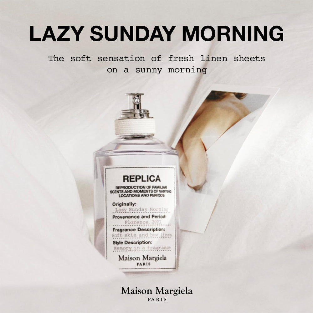 Musk blancos en Lazy Sunday Morning, aroma versátil para uso diario.