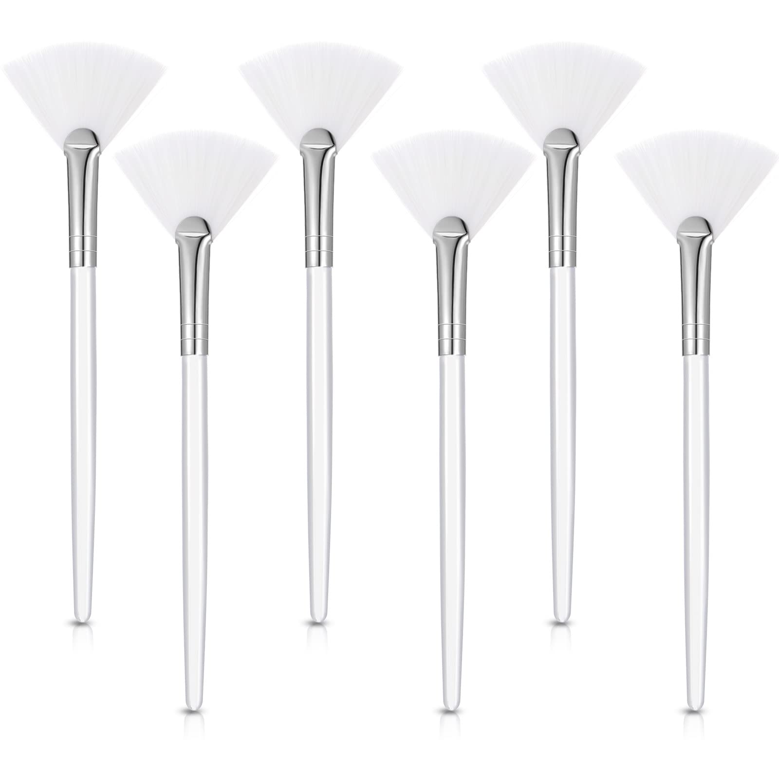 Maitys brochas abanico para mascarilla facial con puntas suaves, aplicación precisa