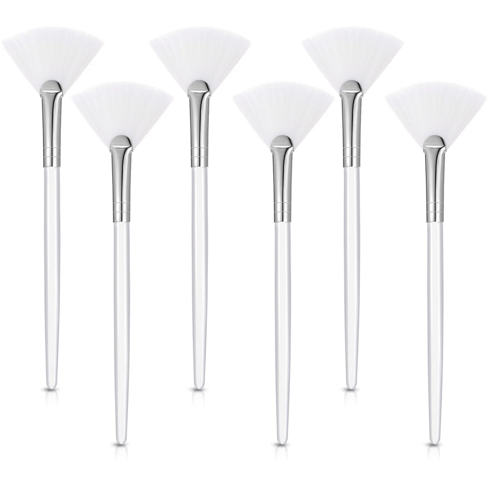 Maitys brochas abanico para mascarilla facial con puntas suaves, aplicación precisa