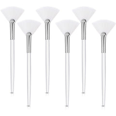 Maitys brochas abanico para mascarilla facial con puntas suaves, aplicación precisa