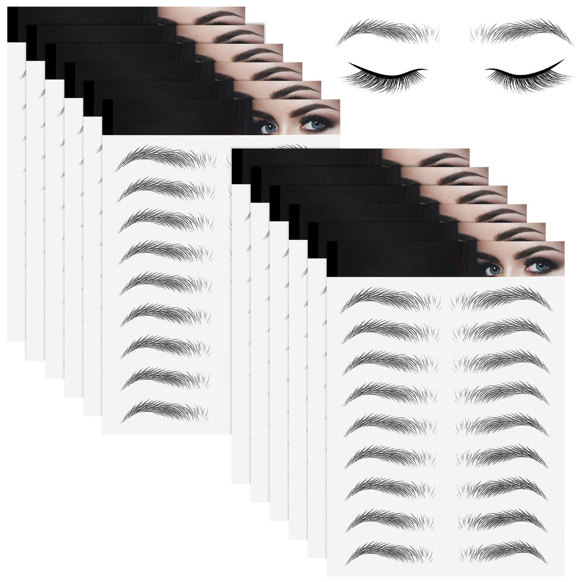 Maitys cejas 4D – hojas con estilo natural para uso diario