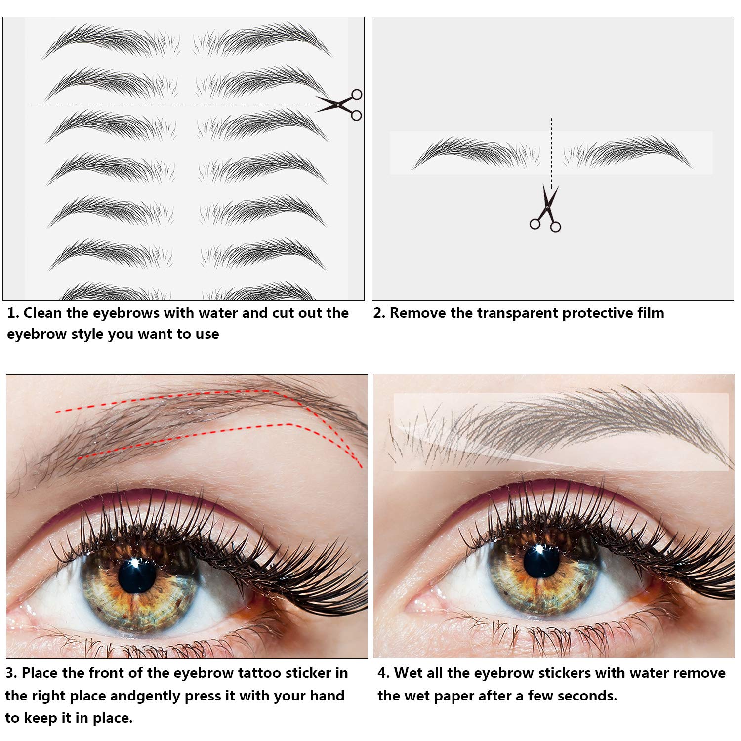 Maitys cejas 4D – textura de pelo real para acabado creíble