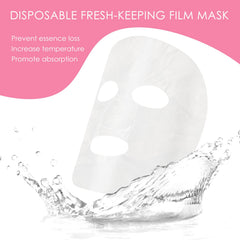 Maitys mascarilla facial desechable de tamaño 9-84x10 pulgadas para rostros diversos