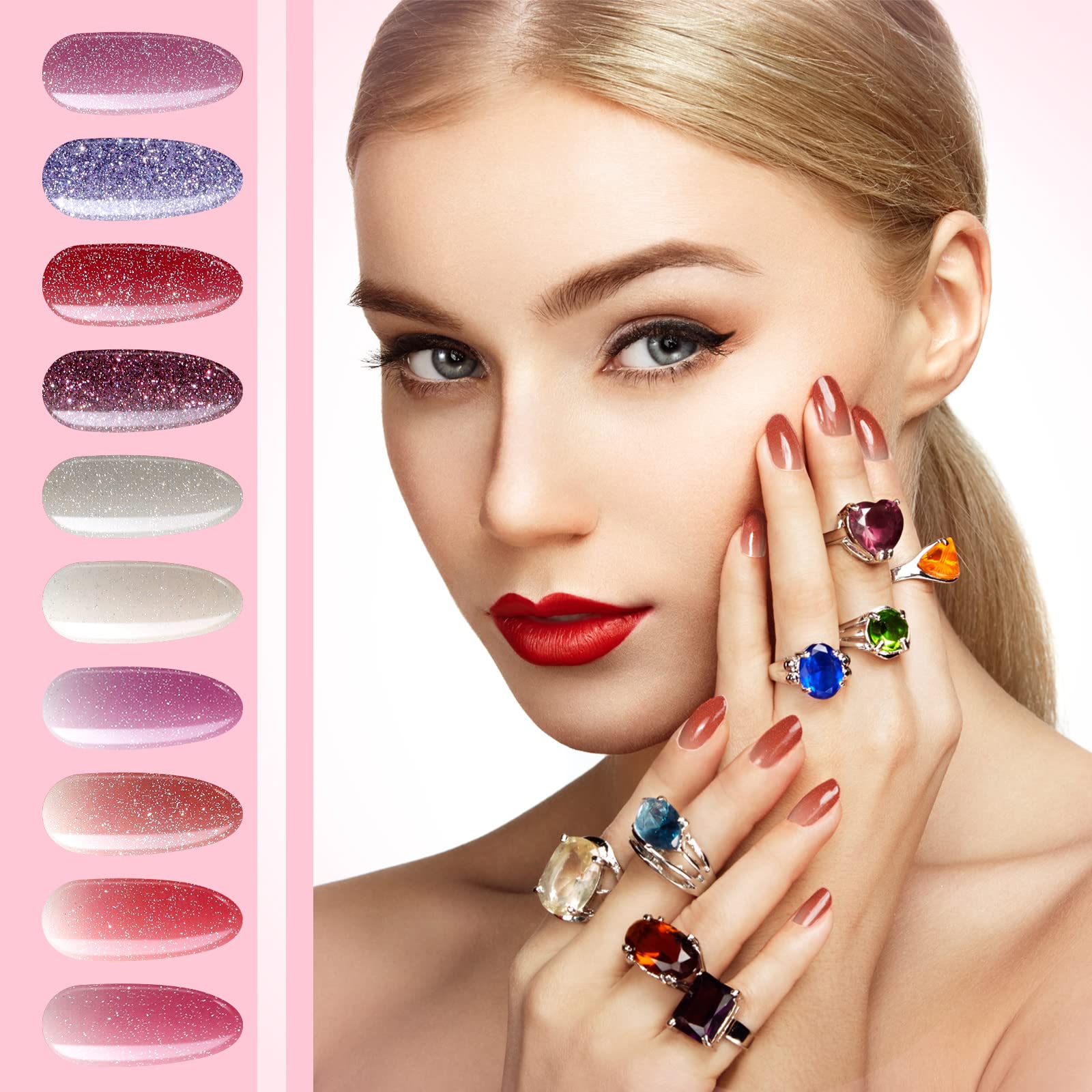 Maitys usos amplios para uñas naturales, uñas artificiales y acrílicas
