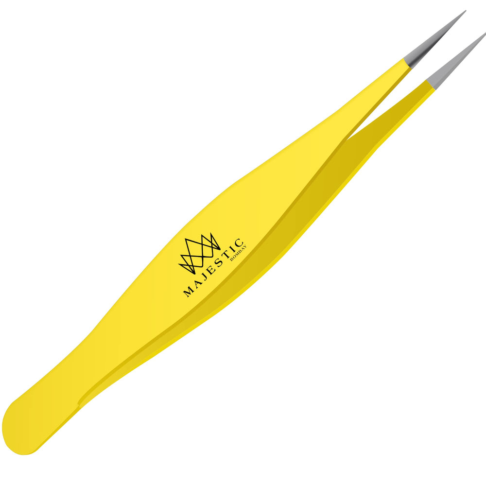Pinzas Majestic Bombay con punta de aguja para precisión en nariz