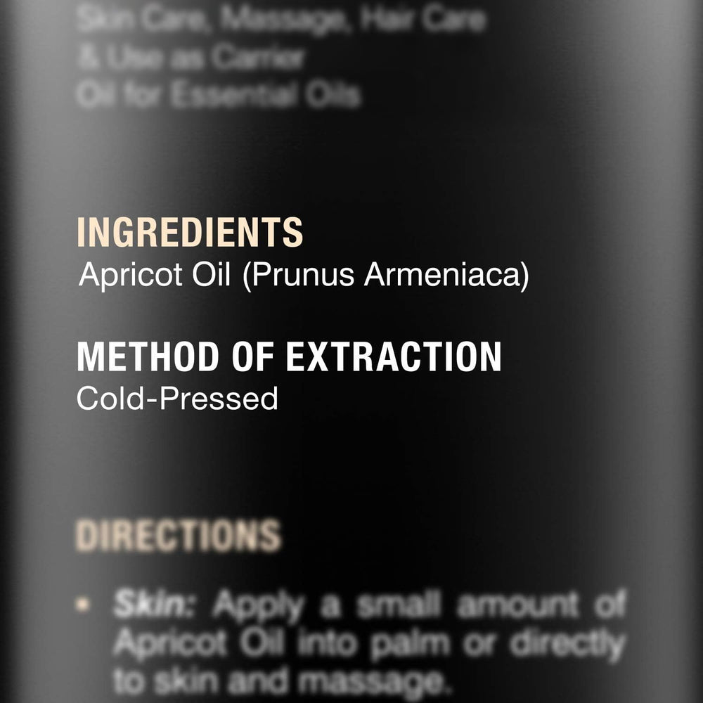 Majestic Pure Aceite de albaricoque, cuidado de uñas y manos.