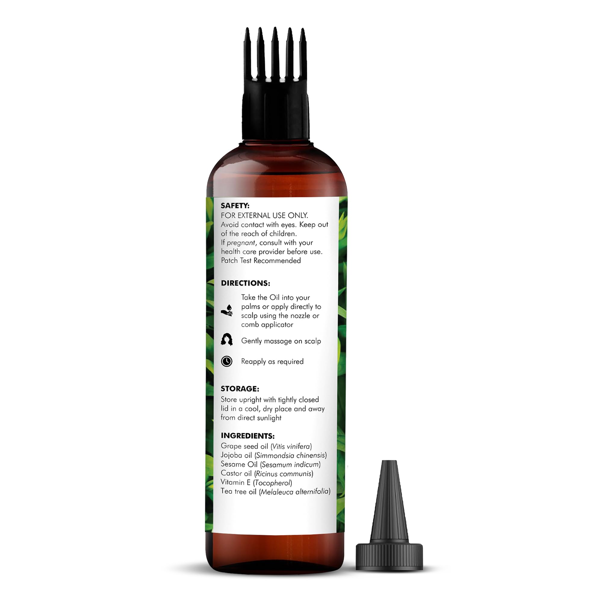 Majestic Pure: aceites-naturales-te-arbol, ingredientes puros para el cabello.