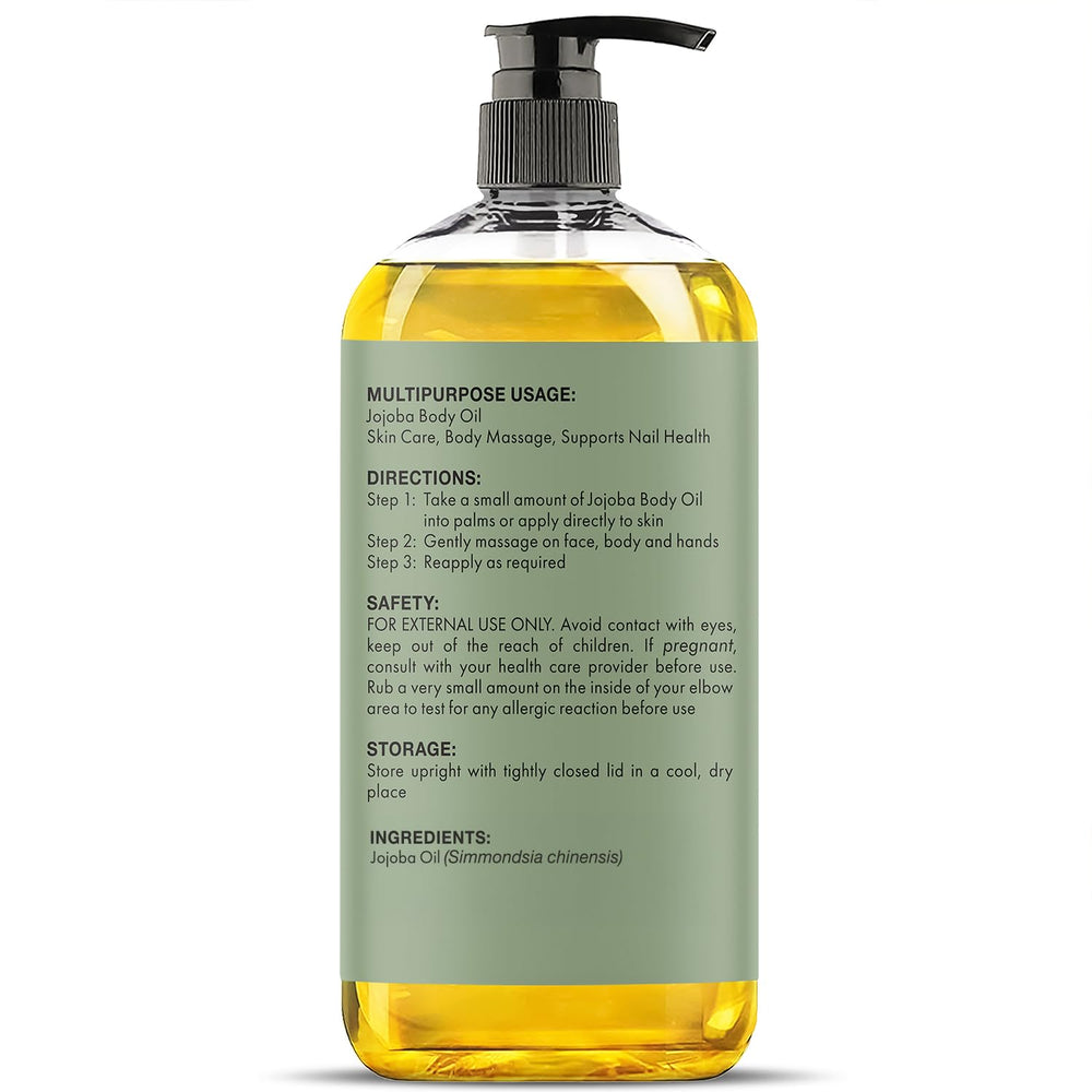 Majestic Pure Aceite de Jojoba Orgánico rutina de belleza diaria.