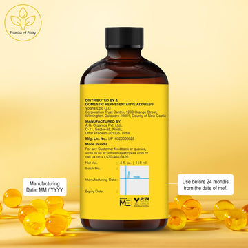 Majestic Pure Aceite de Vitamina E, contorno de ojos para iluminar la mirada.