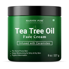 Crema facial Majestic Pure, textura-suave para absorción rápida.