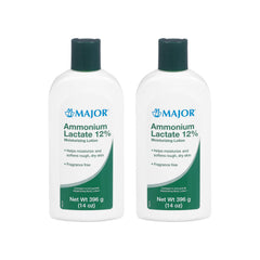 Major Ammonium Lactate 12% bottle showing daily hydration for dry skin