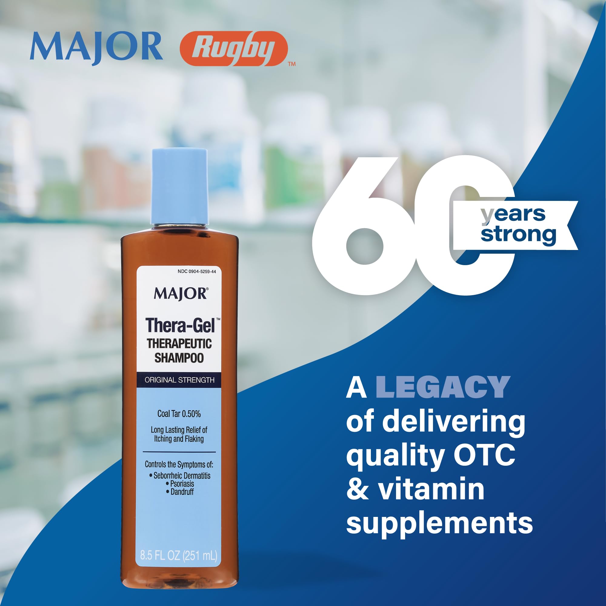 MAJOR Thera-Gel shampoo: uso semanal para mantenimiento capilar
