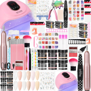 Major Dijit conjunto de uñas acrílicas para principiantes, ideal para empezar en casa.