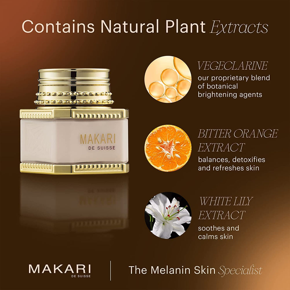 Ingrediente Vegeclairine de Makari Clásico Día Radiancia ilumina manchas.