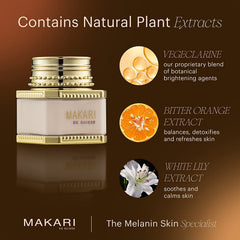Ingrediente Vegeclairine de Makari Clásico Día Radiancia ilumina manchas.