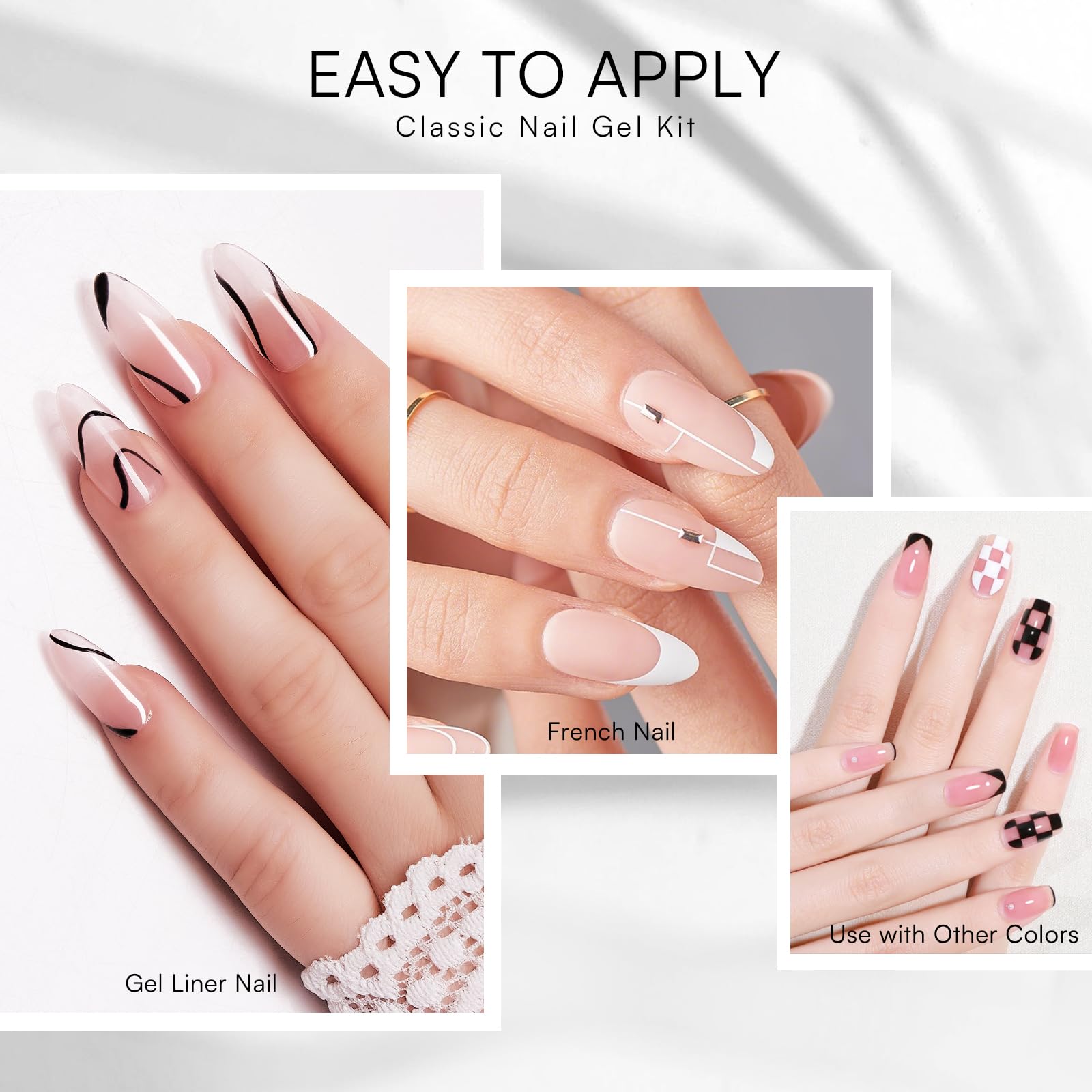 Aplicación suave de gel Makartt con cobertura completa en 1-2 capas.
