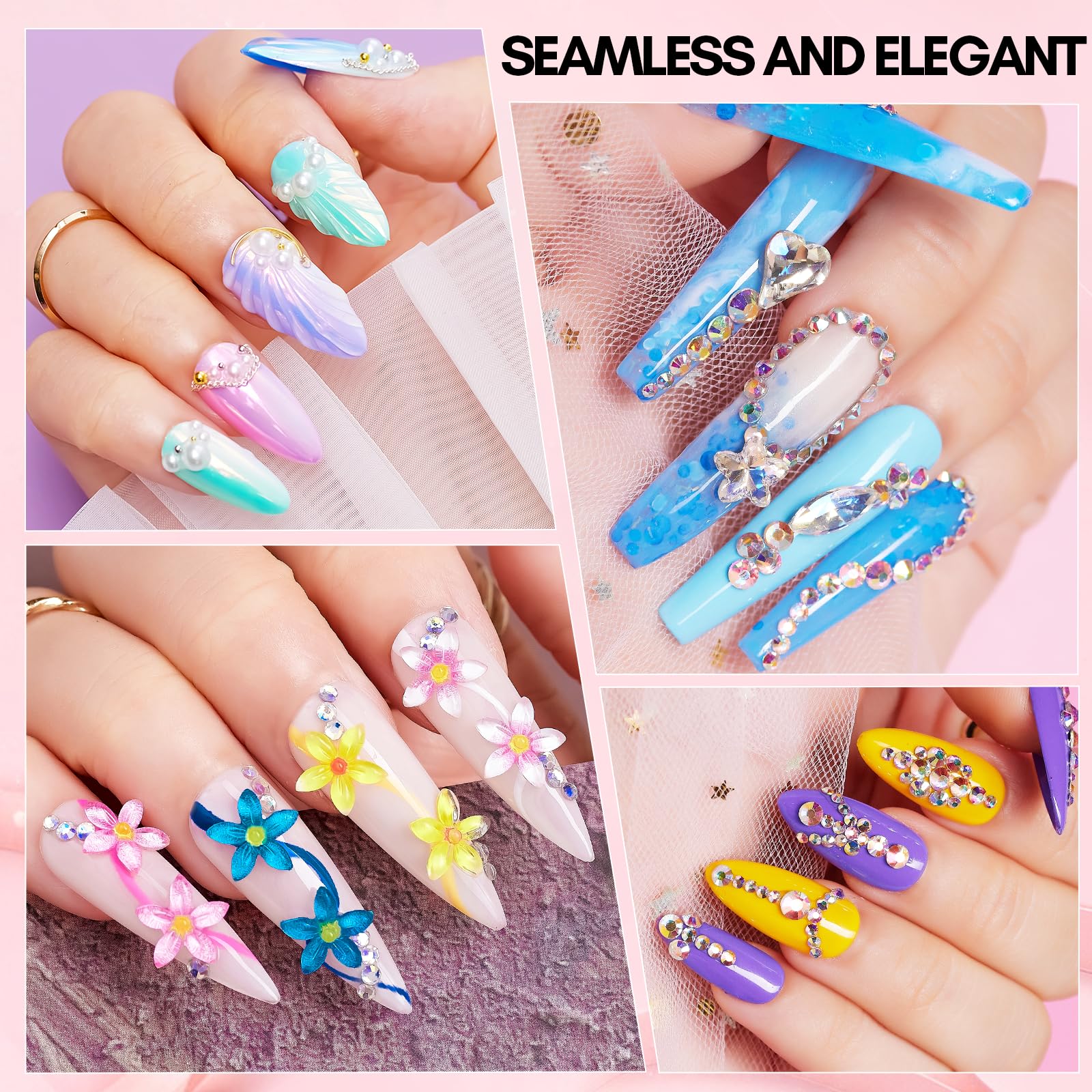 Makartt arte uñas 3D para diseños en relieve y sofisticados.