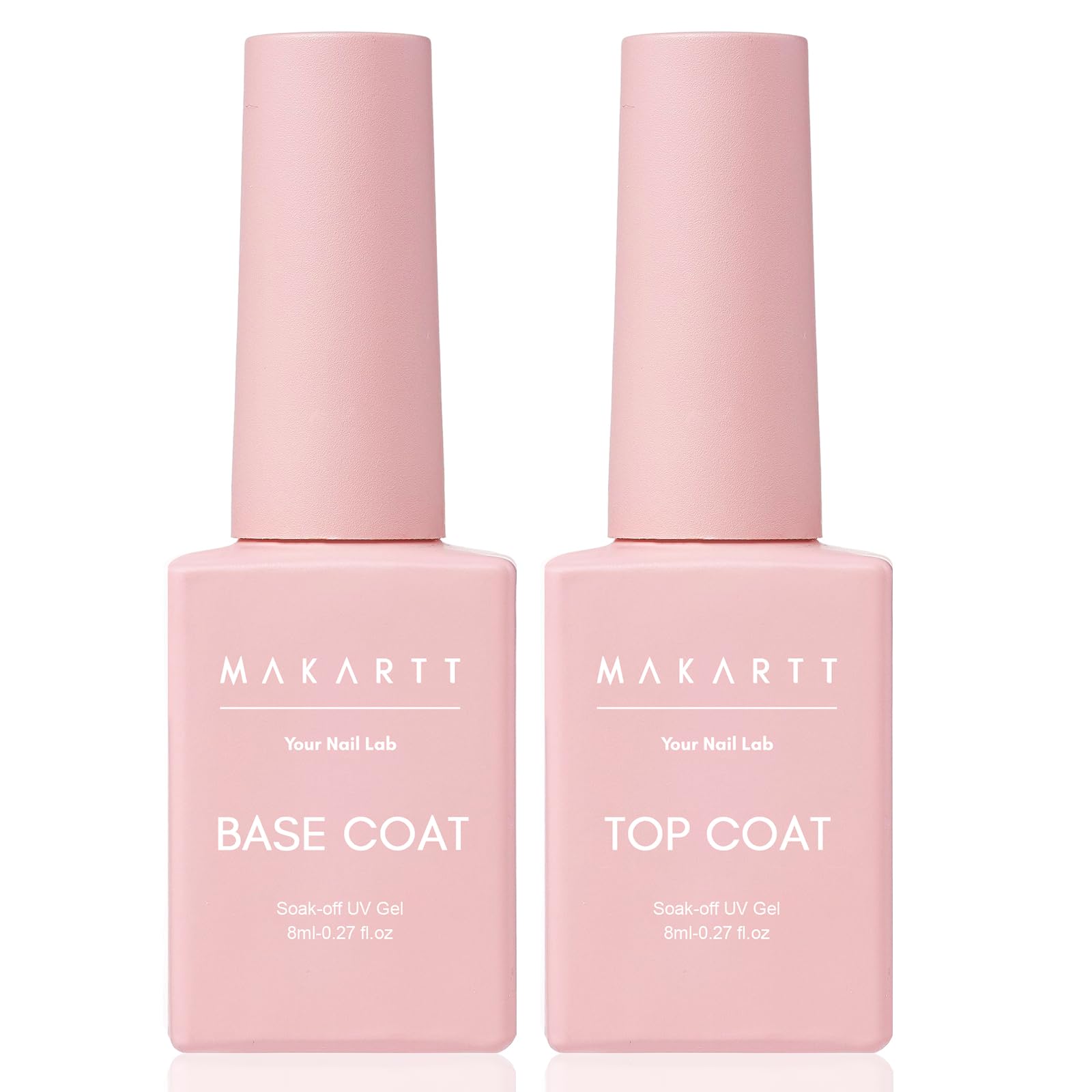 Makartt Base Coat Claridad: base adhesiva para un acabado limpio y duradero.