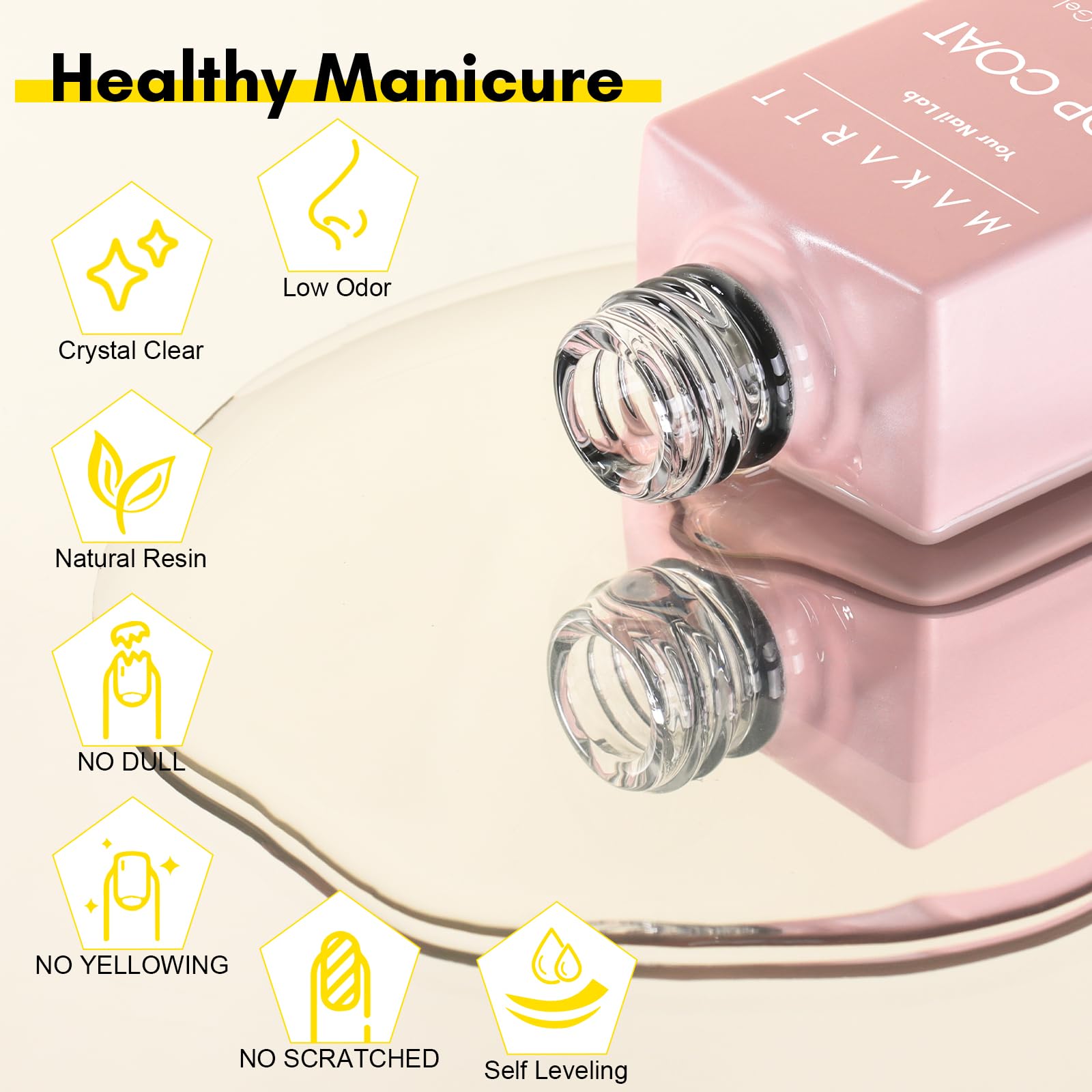 Makartt Botellas Ergonómicas: diseño cómodo para una aplicación precisa.
