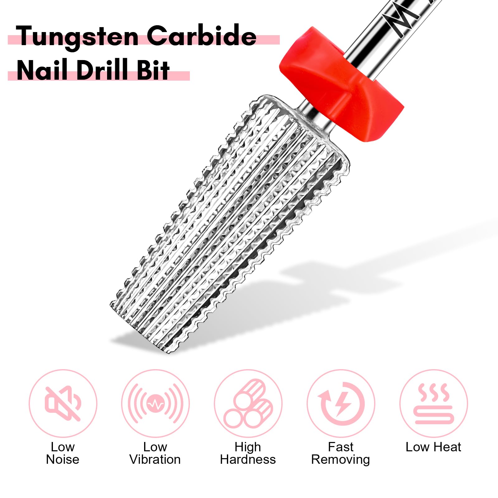 Makartt broca uñas compatible con máquinas 3/32 pulgadas