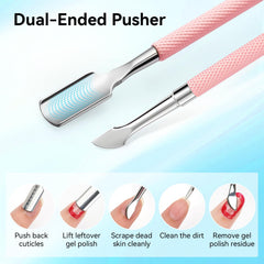 Makartt cuchilla-cutículas precisa 7mm para cortes limpios y profesionales.
