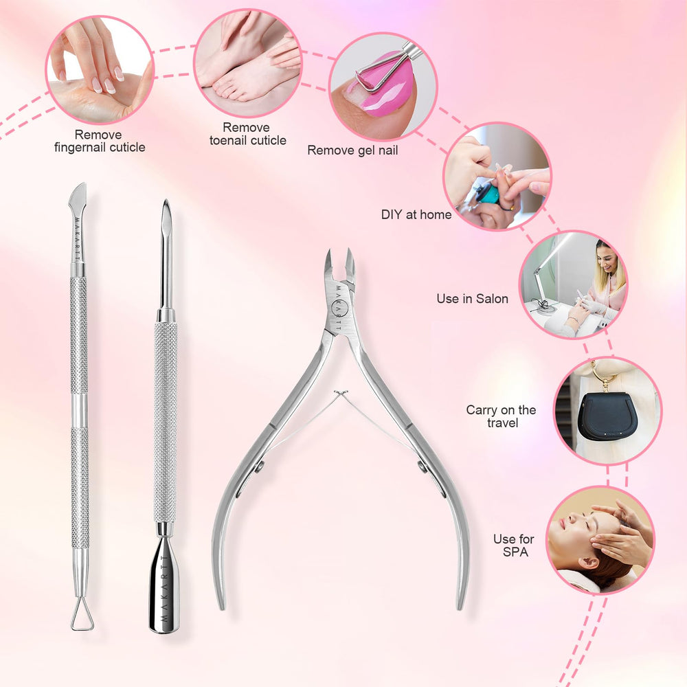Makartt Cuticle Trimmer estuche protector para transporte seguro