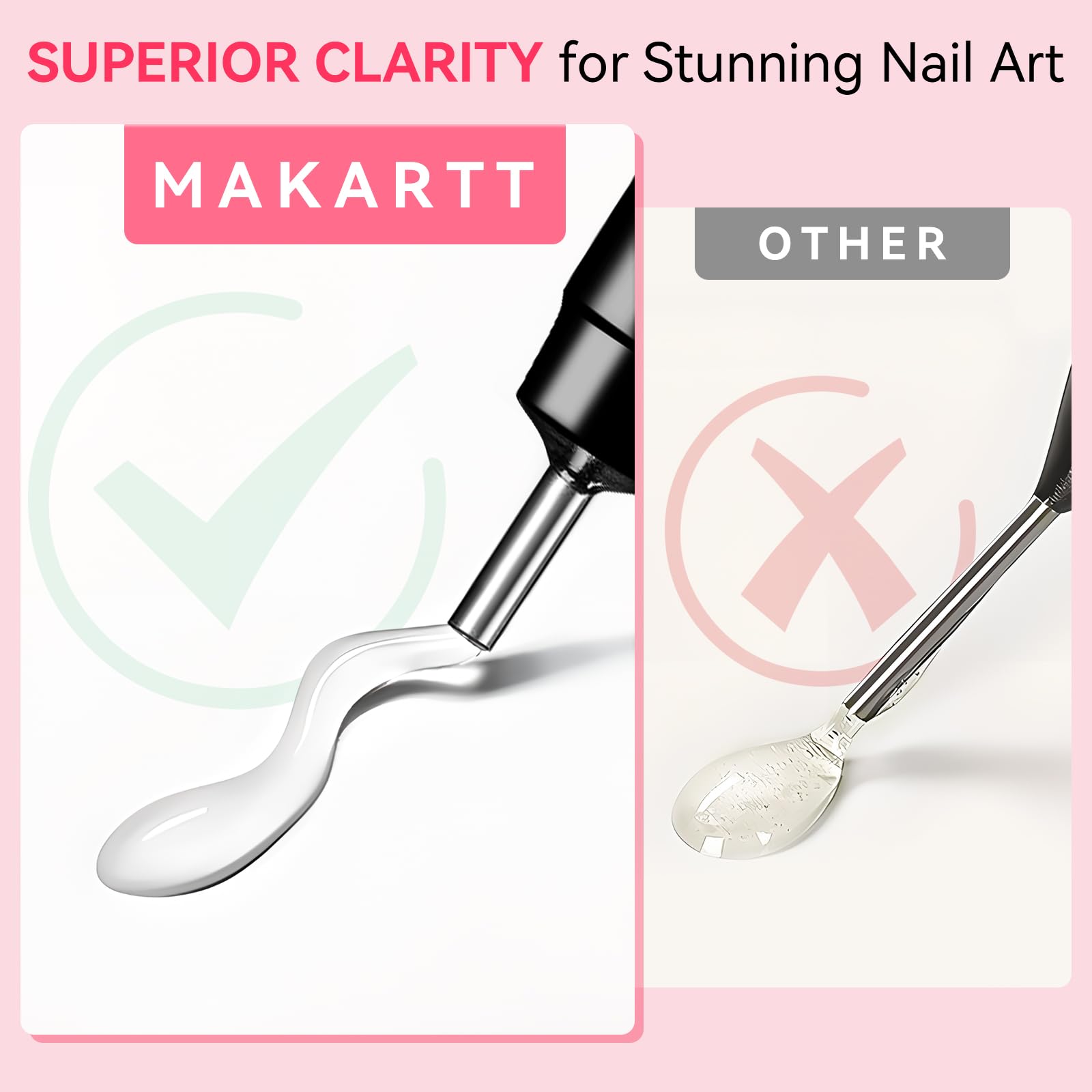 Makartt diseño de boquilla precisa para rellenar huecos con control