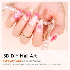 Makartt gel 3D para arte en uñas, crea volumen y brillo