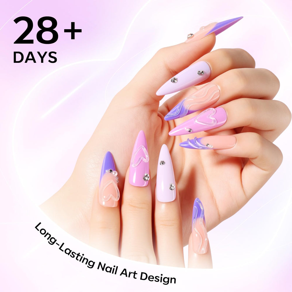 Makartt Gel 3D arte uñas, regalo ideal para amantes de las uñas creativas.