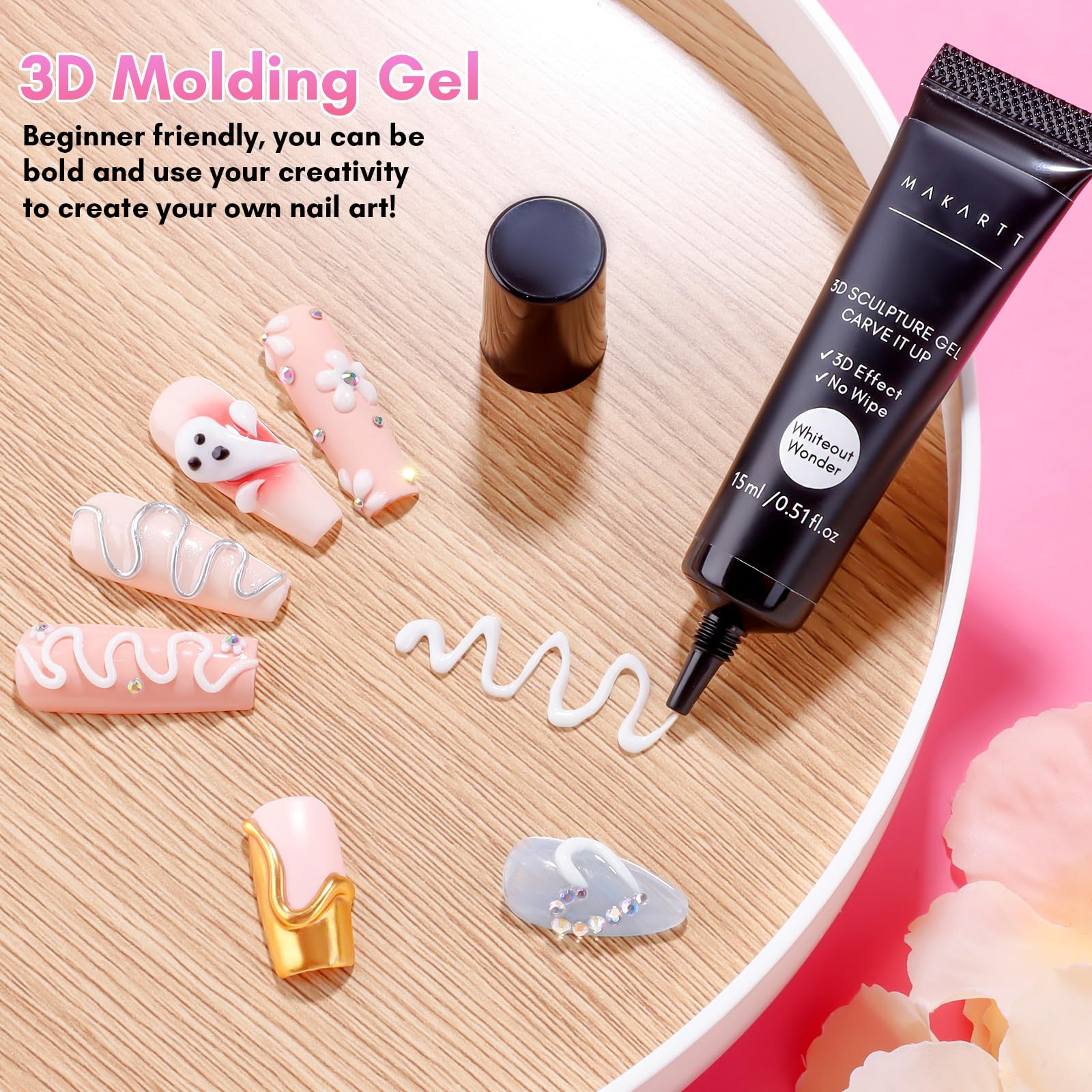 Makartt Gel 3D ideal como regalo para ocasiones