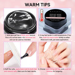 Makartt Gel para uñas 3D, permite esculturas duraderas.