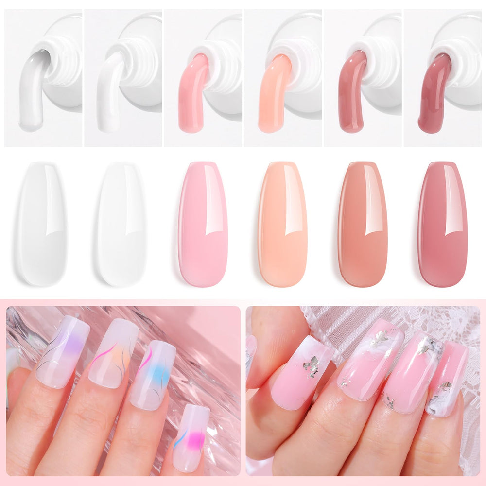 Makartt gel de uñas, consistencia espesa facilita esculpir con precisión.
