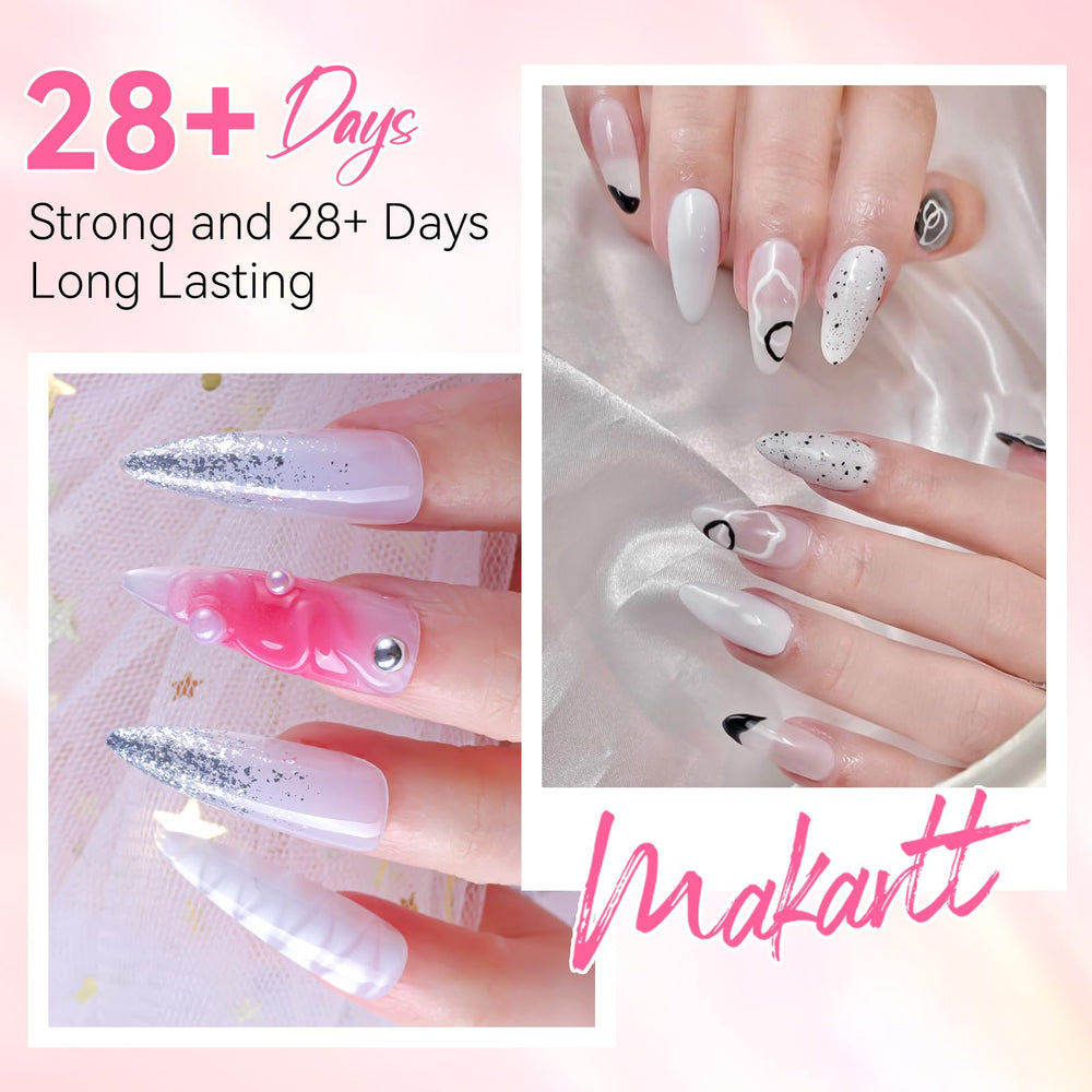 Makartt gel de uñas, uso en casa para proyectos de uñas.