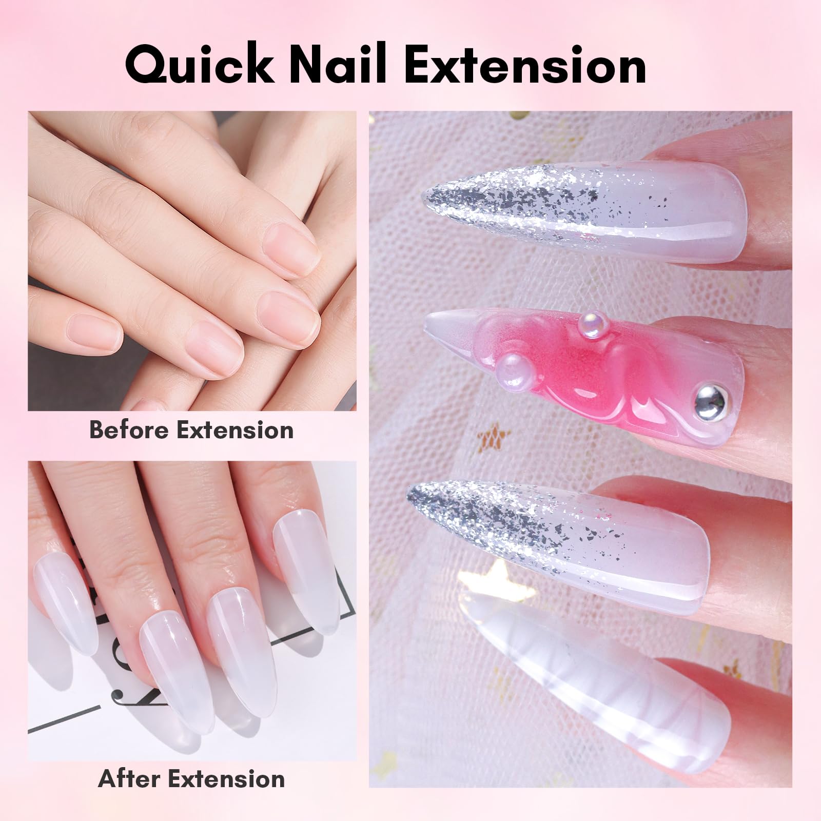 Arte tridimensional con gel poligel Makartt para efectos voluminosos