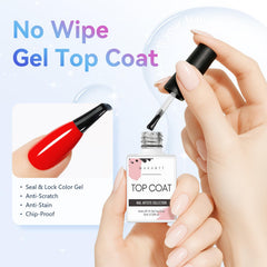 Makartt capa superior de gel aplicación fácil para resultados en casa
