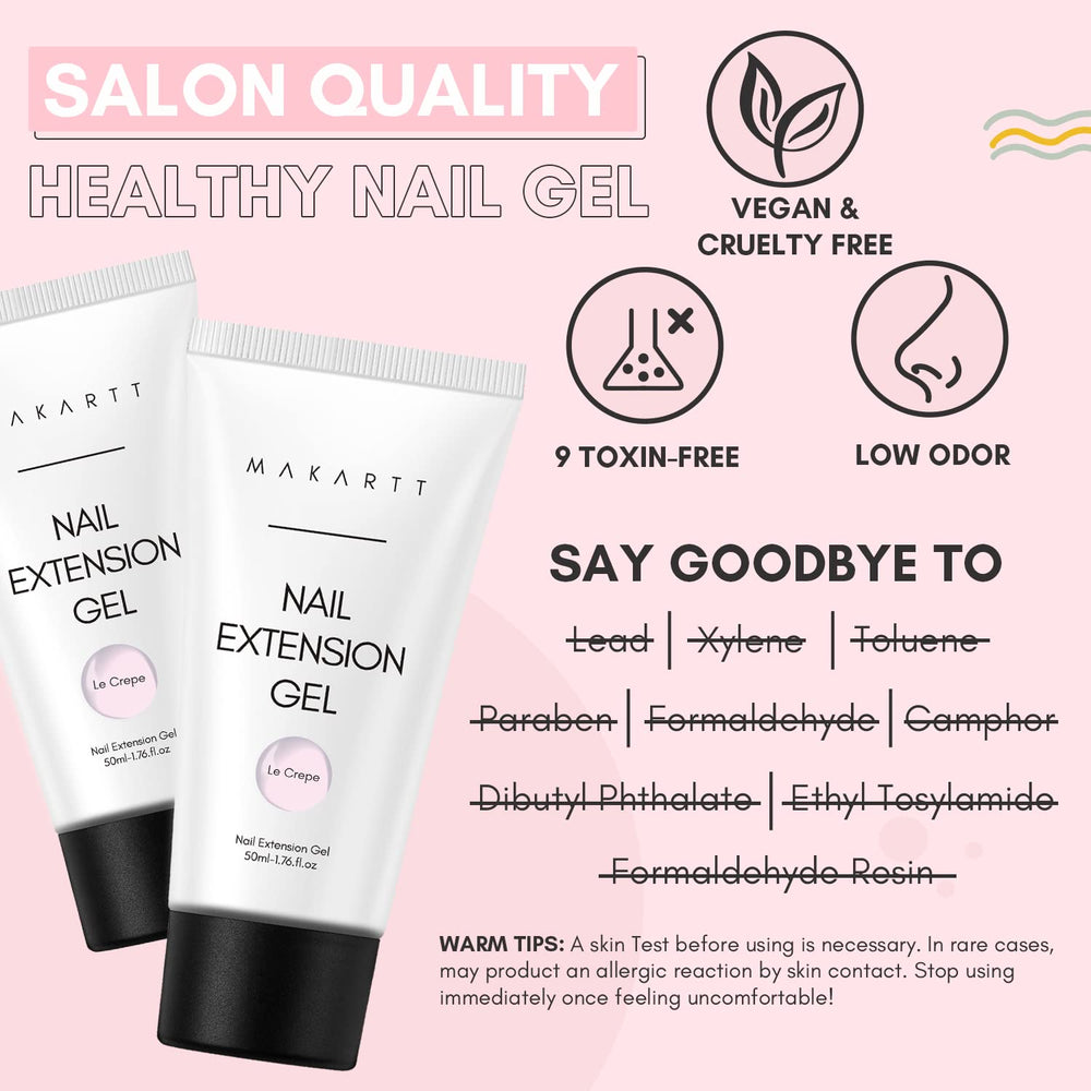 Makartt gel HEMA-Free, curado rápido en lámpara 60–120 segundos