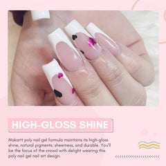 Makartt gel uñas HEMA-Free, textura gruesa facilita esculpir