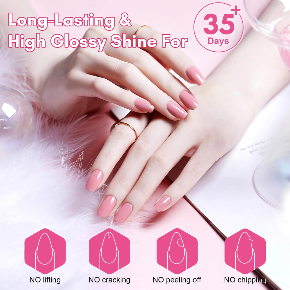 Makartt Hard Gel Top Coat highlights 3-in-1 sealing, strengthening, and rhinestone glue functions