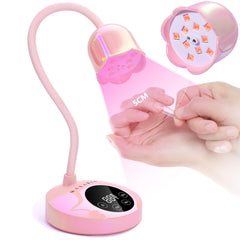 Makartt lampara UV mini para manos, secado rápido de gel en casa.