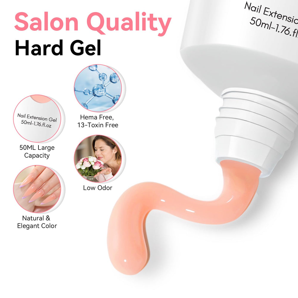 Makartt gel poli libre de HEMA, base protectora para uñas débiles.
