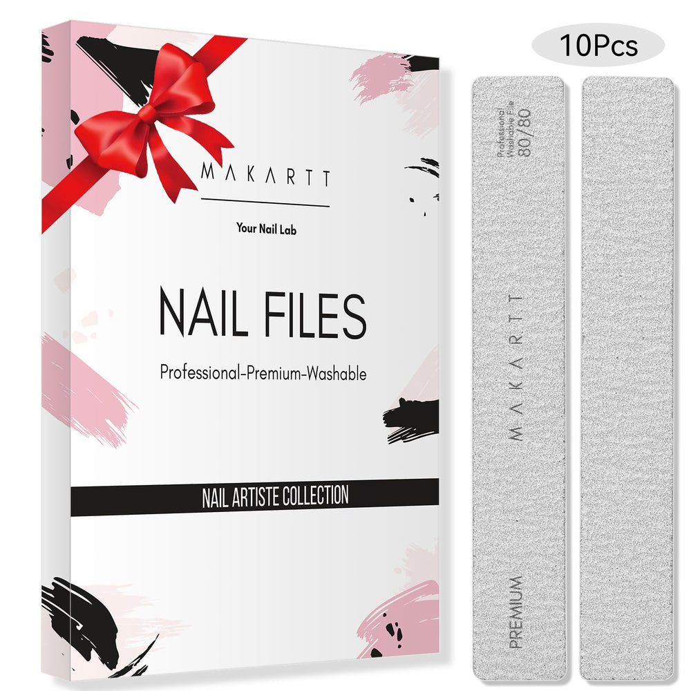 Makartt lima para uñas acrílicas, diseño ergonómico para mayor control.