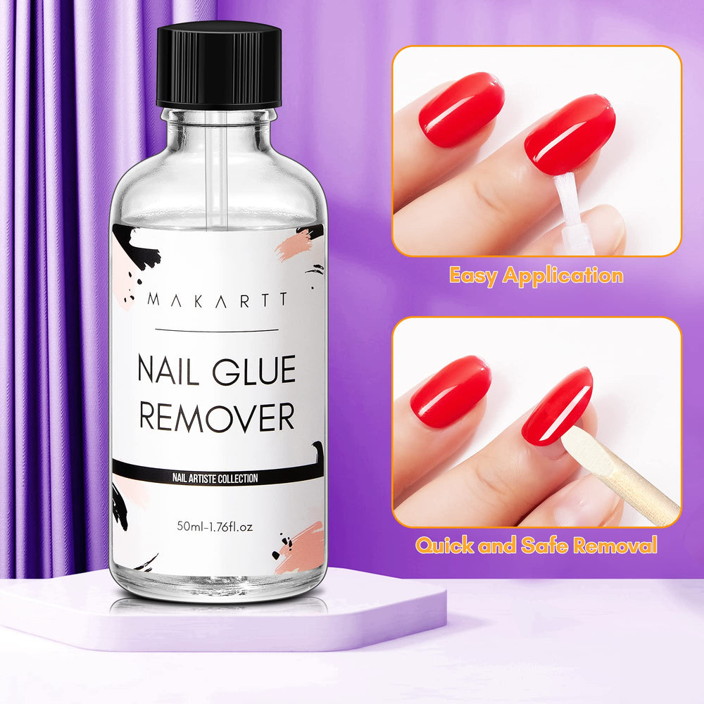 Makartt palillos de madera para retirar uñas adheridas.