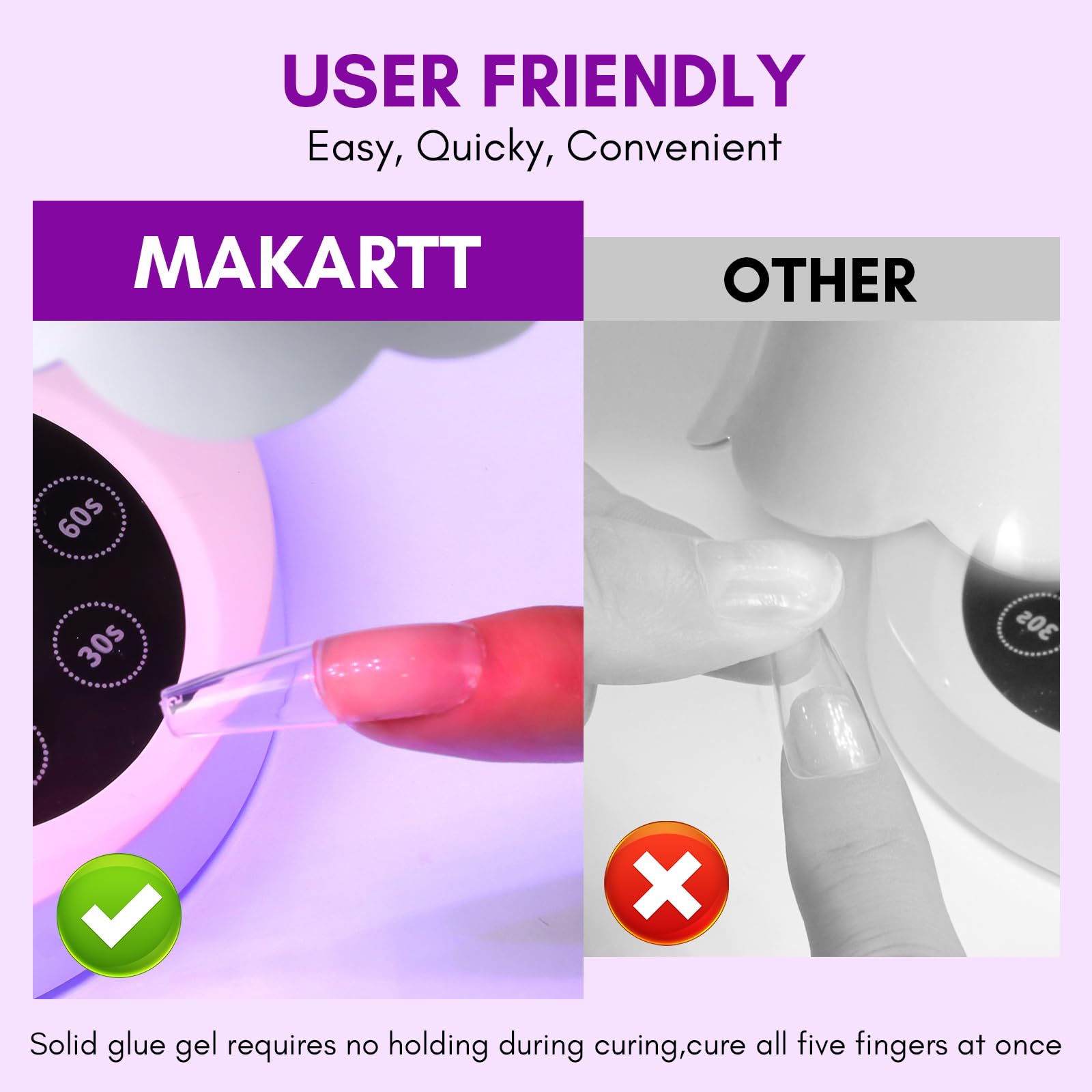 Makartt pegamento gel uñas: uso versátil en diseños tridimensionales.