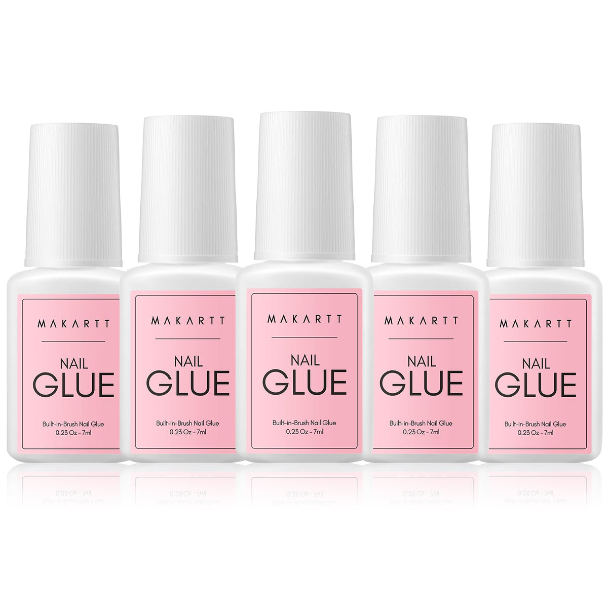 Makartt pegamento de uñas fuerte, botella de 7 ml para uñas postizas