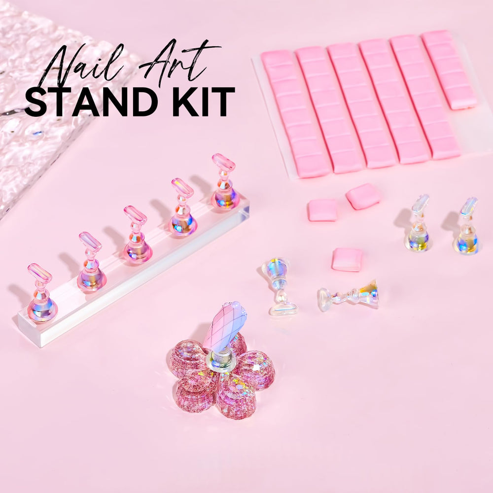 Makartt práctica arte uñas prensa, ideal para ensayo sin desorden.
