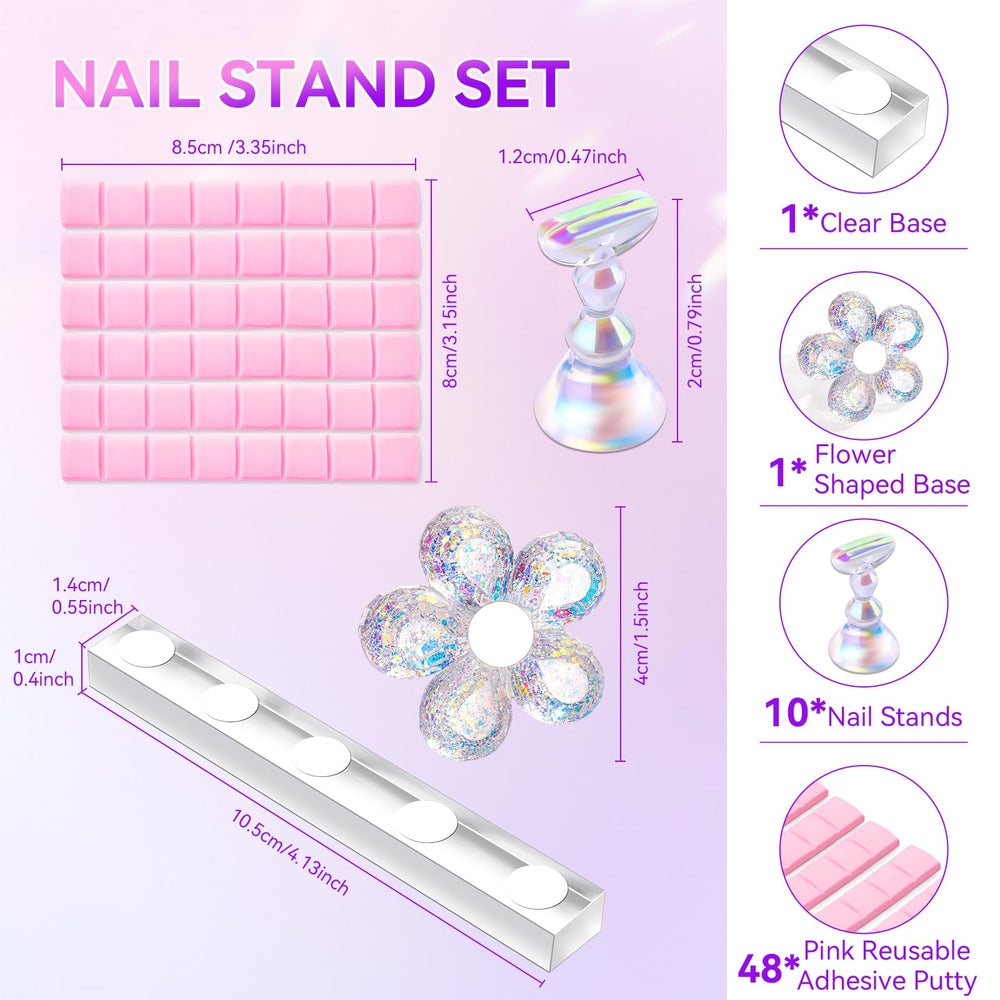 Makartt práctica de diseños de arte de uñas con facilidad.