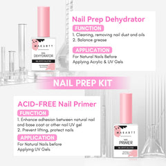 Makartt primer para uñas, mejora la adherencia entre uña y gel.