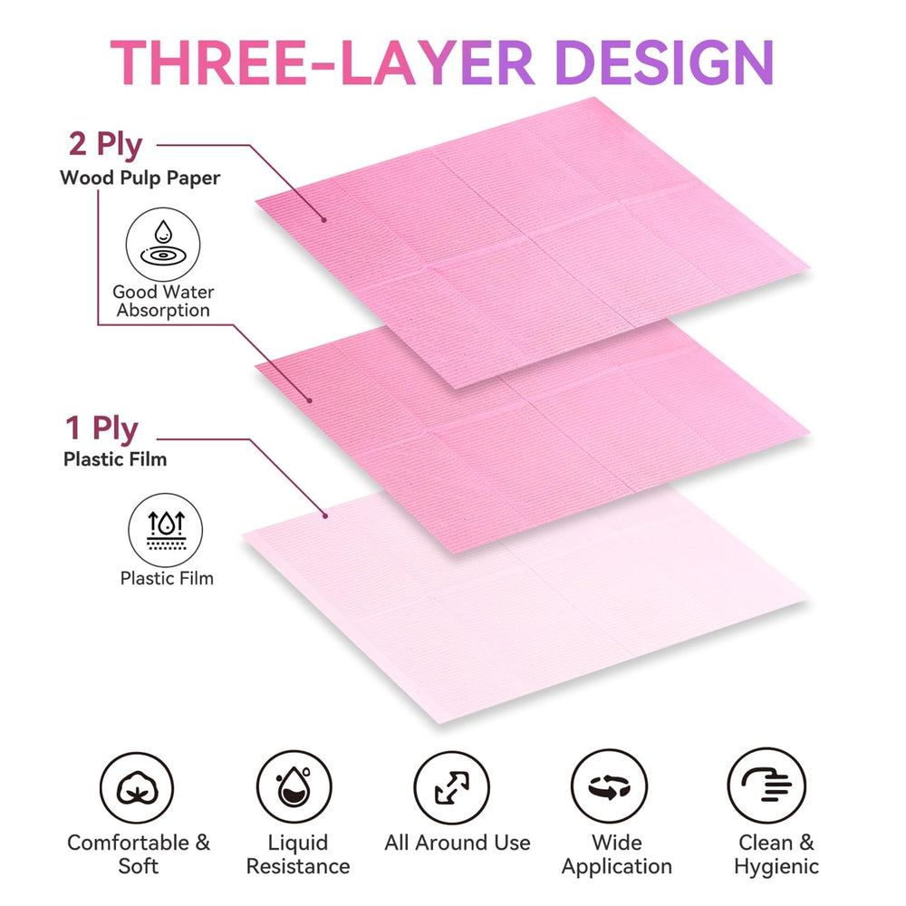Tapete desechable Makartt para uñas, diseño para uso higiénico en mesa